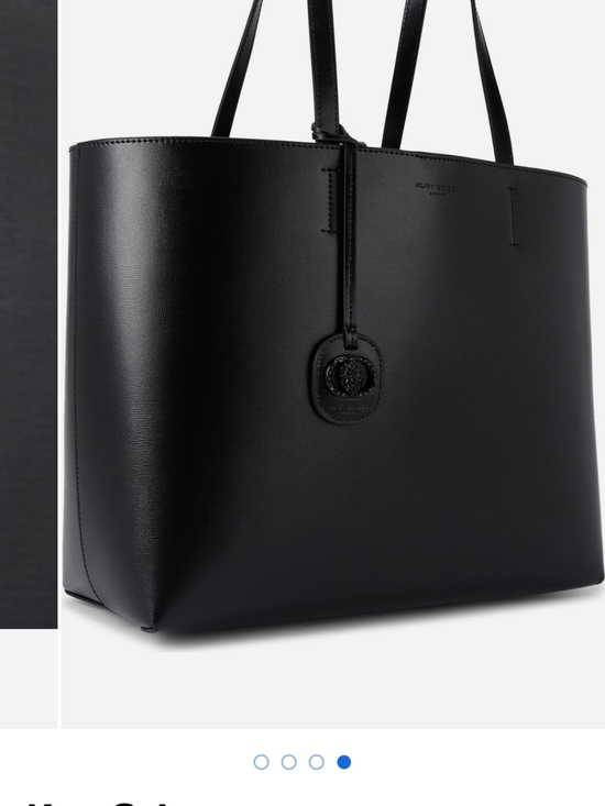 Kurt Geiger Handbags - Kurt Geiger Black Leather Tote Bag for Men